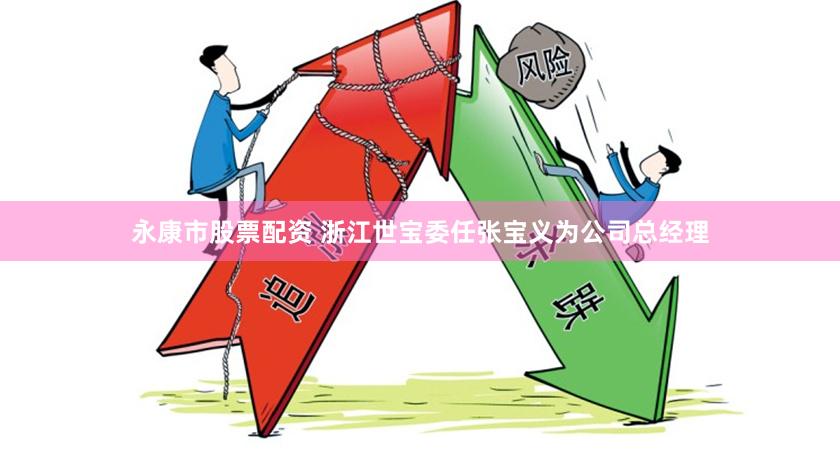 永康市股票配资 浙江世宝委任张宝义为公司总经理