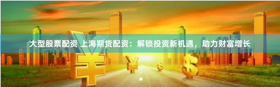 大型股票配资 上海期货配资：解锁投资新机遇，助力财富增长